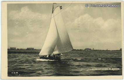 ansichtkaart: Loosdrecht, Loosdrechtsche Plassen