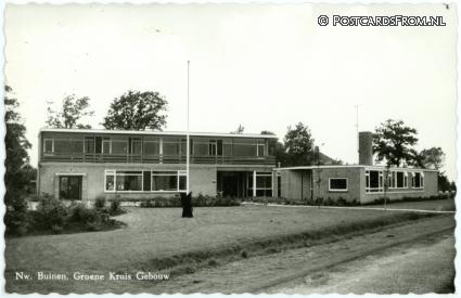 Nieuw-Buinen, Groene Kruis Gebouw ansichtkaart: Nieuw-Buinen, Groene Kruis Gebouw