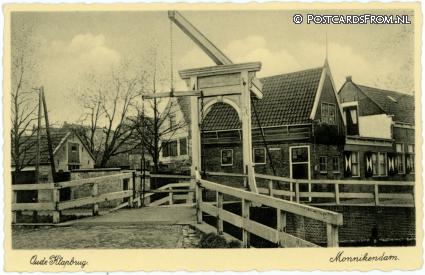 Monnickendam, Oude Klapbrug ansichtkaart: Monnickendam, Oude Klapbrug