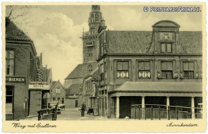 Monnickendam, Waag met Speeltoren ansichtkaart: Monnickendam, Waag met Speeltoren