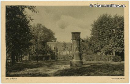 Garderen, De Brink ansichtkaart: Garderen, De Brink
