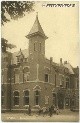 Baarn, Gemeentehuis ansichtkaart: Baarn, Gemeentehuis