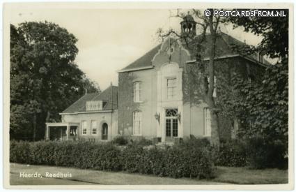 Heerde, Raadhuis ansichtkaart: Heerde, Raadhuis