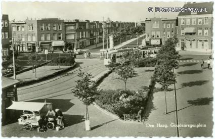 ansichtkaart: 's-Gravenhage, Goudenregenplein