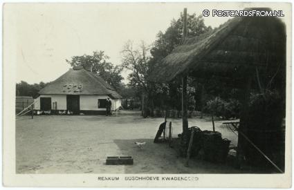 Renkum, Boschhoeve. Kwadeoord ansichtkaart: Renkum, Boschhoeve. Kwadeoord