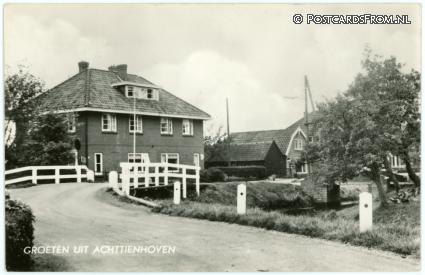 ansichtkaart: Maartensdijk, Achtienhoven
