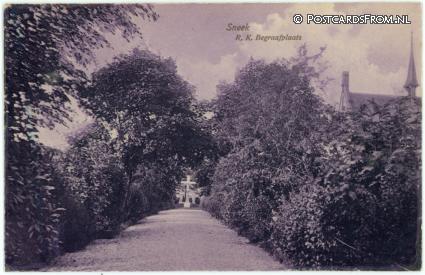 Sneek, R.K. Begraafplaat ansichtkaart: Sneek, R.K. Begraafplaat