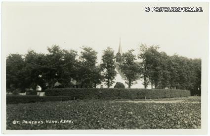 ansichtkaart: Sint Pancras, Herv. Kerk
