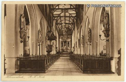 ansichtkaart: Hilvarenbeek, R.K. Kerk