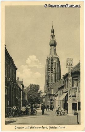 ansichtkaart: Hilvarenbeek, Gelderstraat