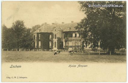 ansichtkaart: Lochem, Huize Ampsen