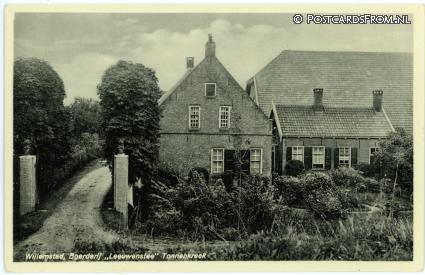 ansichtkaart: Willemstad, Boerderij 'Leeuwenstee' Tonnenkreek