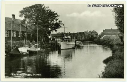 ansichtkaart: Raamsdonksveer, Haven