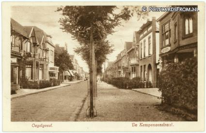 ansichtkaart: Oegstgeest, De Kempenaerstraat