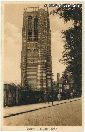 ansichtkaart: Vught, Oude Toren
