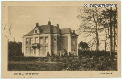 ansichtkaart: Oisterwijk, Huize 'Hondsberg'