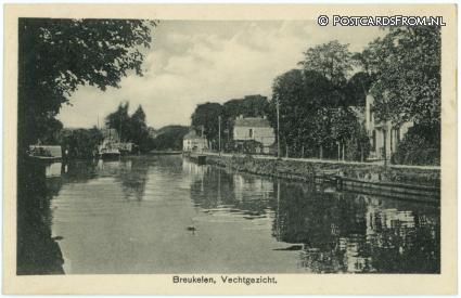 ansichtkaart: Breukelen UT, Vechtgezicht