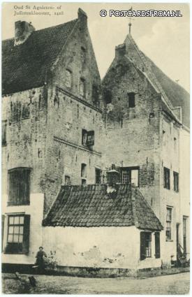 ansichtkaart: Elburg, ? Oud St. Agnieten - of Jufferenklooster, 1418