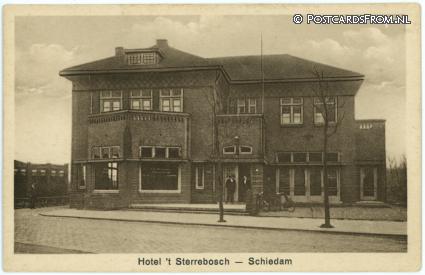 ansichtkaart: Schiedam, Hotel 't Sterrebosch