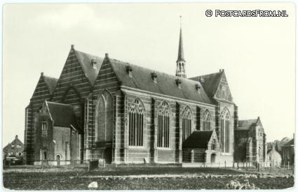 ansichtkaart: Brouwershaven, Ned. Herv. Kerk