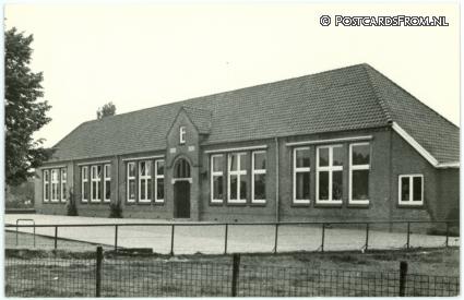 ansichtkaart: Horssen, St. Anthonius School