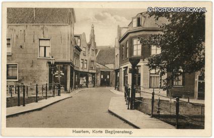 ansichtkaart: Haarlem, Korte Begijnensteeg