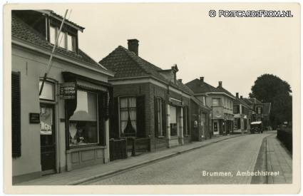 ansichtkaart: Brummen, Ambachtstraat