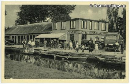 Giethoorn, Hotel Cafe Rest. Centrum ansichtkaart: Giethoorn, Hotel Cafe Rest. Centrum