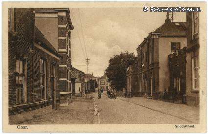 Goor, Spoorstraat ansichtkaart: Goor, Spoorstraat