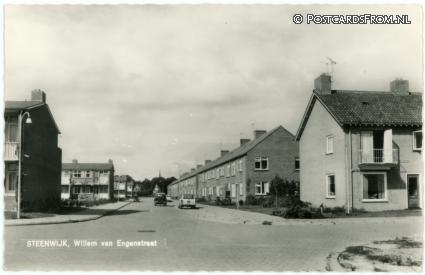 ansichtkaart: Steenwijk, Willem van Engenstraat