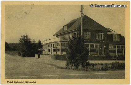 ansichtkaart: Nijverdal, Hotel Dalzicht