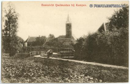 ansichtkaart: IJsselmuiden, Baanzicht