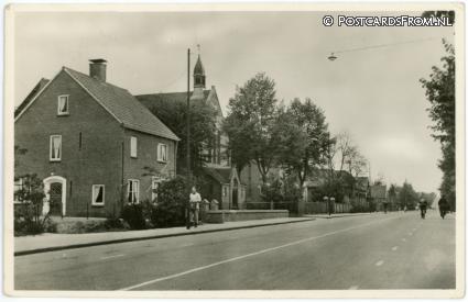 ansichtkaart: Nijverdal, Grotestraat-West