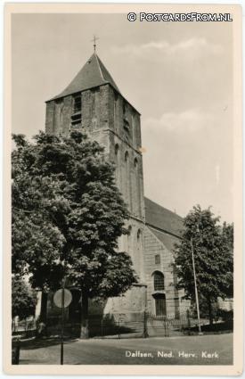 ansichtkaart: Dalfsen, Ned. Herv. Kerk