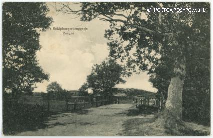 Zeegse, 't Schipborgerbruggetje ansichtkaart: Zeegse, 't Schipborgerbruggetje