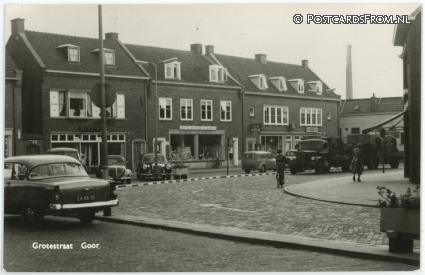 Goor, Grotestraat ansichtkaart: Goor, Grotestraat