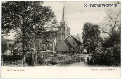 ansichtkaart: Heinenoord, Kreek