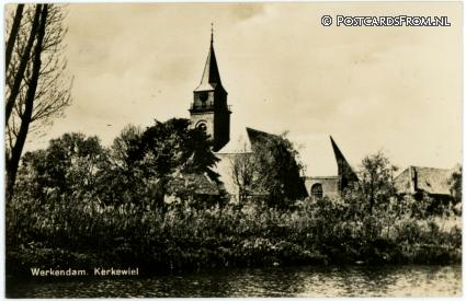 ansichtkaart: Werkendam, Kerkewiel