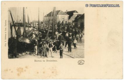 Bruinisse, Haven ansichtkaart: Bruinisse, Haven