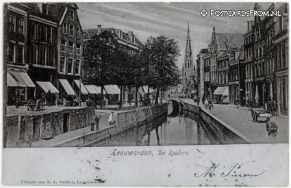 ansichtkaart: Leeuwarden, De Kelders