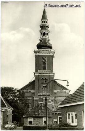 Farmsum, Ned. Herv. Kerk ansichtkaart: Farmsum, Ned. Herv. Kerk