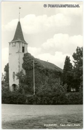 Feerwerd, Ned. Herv. Kerk ansichtkaart: Feerwerd, Ned. Herv. Kerk