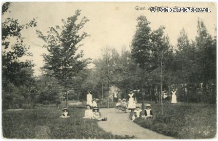 Delfzijl, Plantsoen ansichtkaart: Delfzijl, Plantsoen