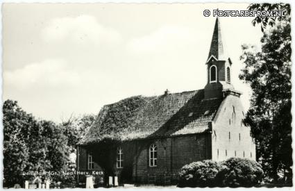Den Ham GN, Ned. Herv. Kerk ansichtkaart: Den Ham GN, Ned. Herv. Kerk