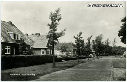 ansichtkaart: Glimmen, Parallelweg