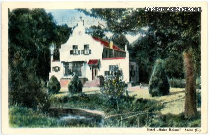 Arcen, Hotel 'Huize Roland' ansichtkaart: Arcen, Hotel 'Huize Roland'