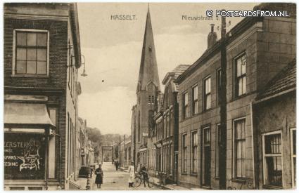 Hasselt, Nieuwstraat ansichtkaart: Hasselt, Nieuwstraat