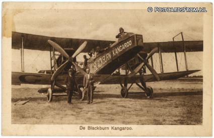 ansichtkaart: Amsterdam, ELTA. De Blackburn Kangaroo