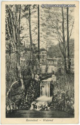 Rozendaal, Waterval ansichtkaart: Rozendaal, Waterval