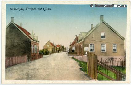 Krimpen ad IJssel, Onderzijde ansichtkaart: Krimpen ad IJssel, Onderzijde
